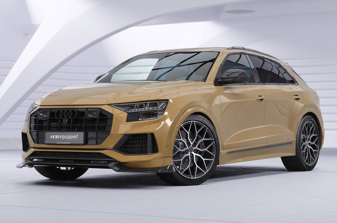 Front Lip Spoiler Audi Q8 4M (09/2023+, base model)