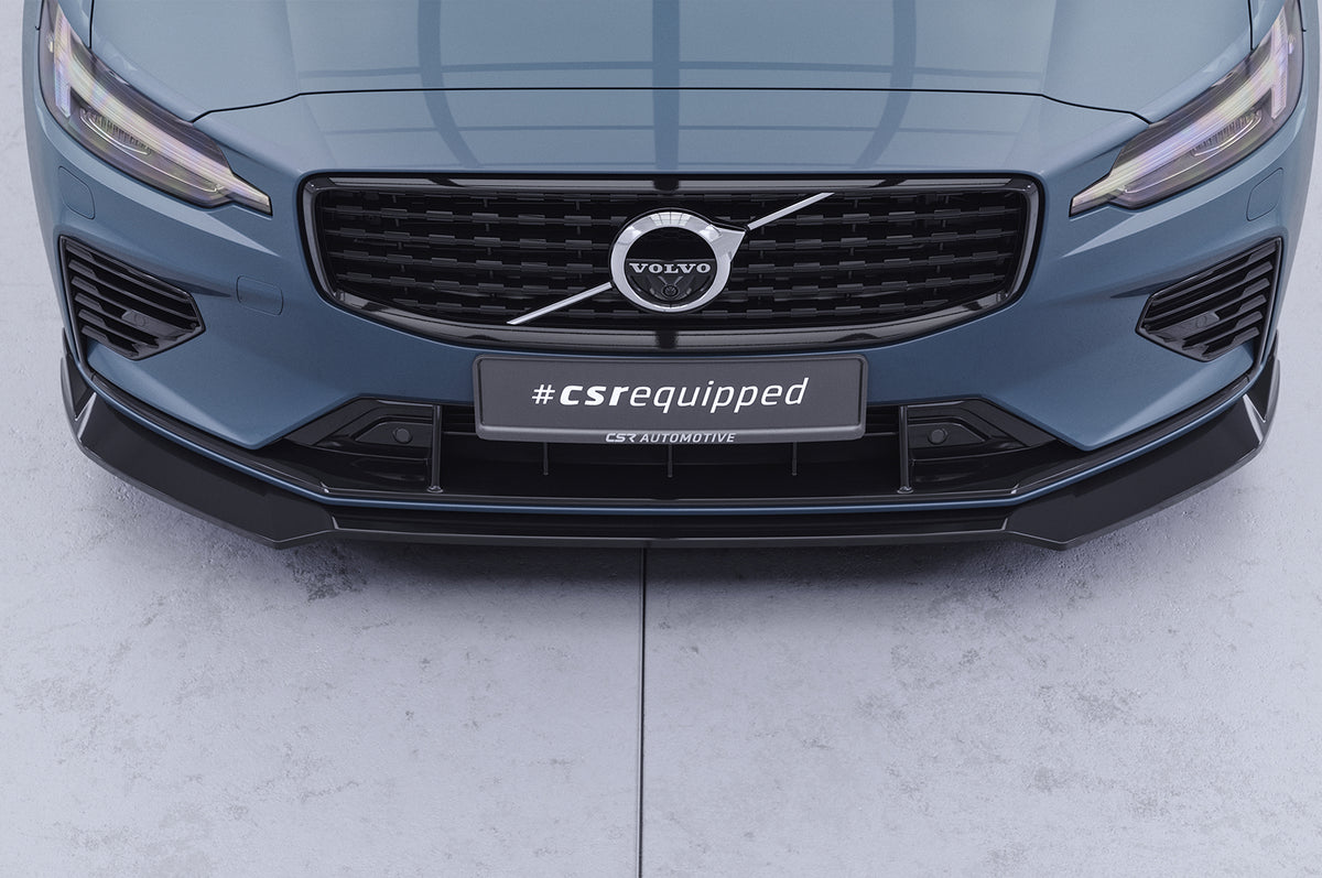 Front Spoiler Lip with ABE for Volvo S60/V60 (S60 3rd Gen) 2018+