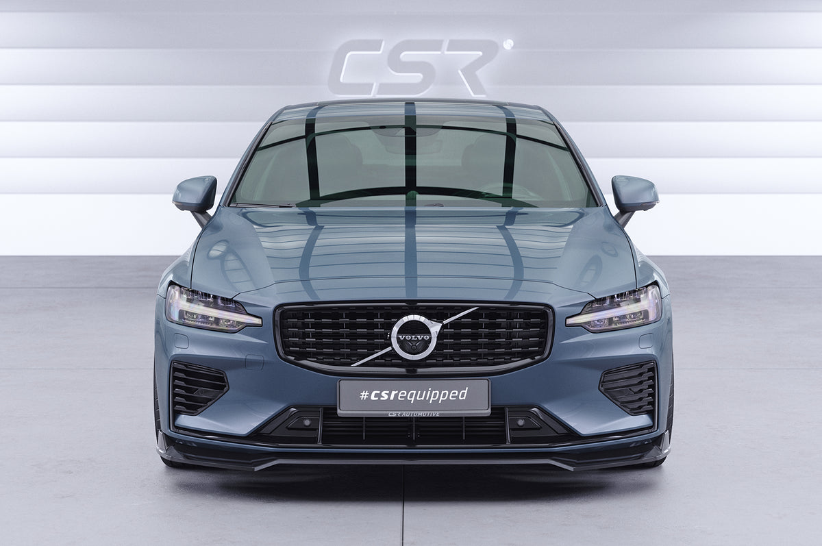 Front Spoiler Lip with ABE for Volvo S60/V60 (S60 3rd Gen) 2018+