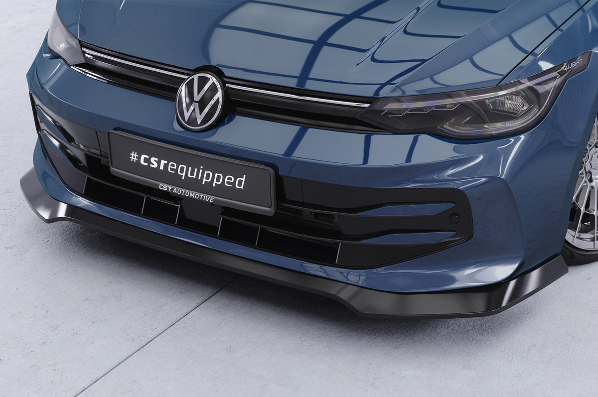 Front Spoiler Lip with ABE for VW Golf 8.5 Facelift 2024+ (Base Model)