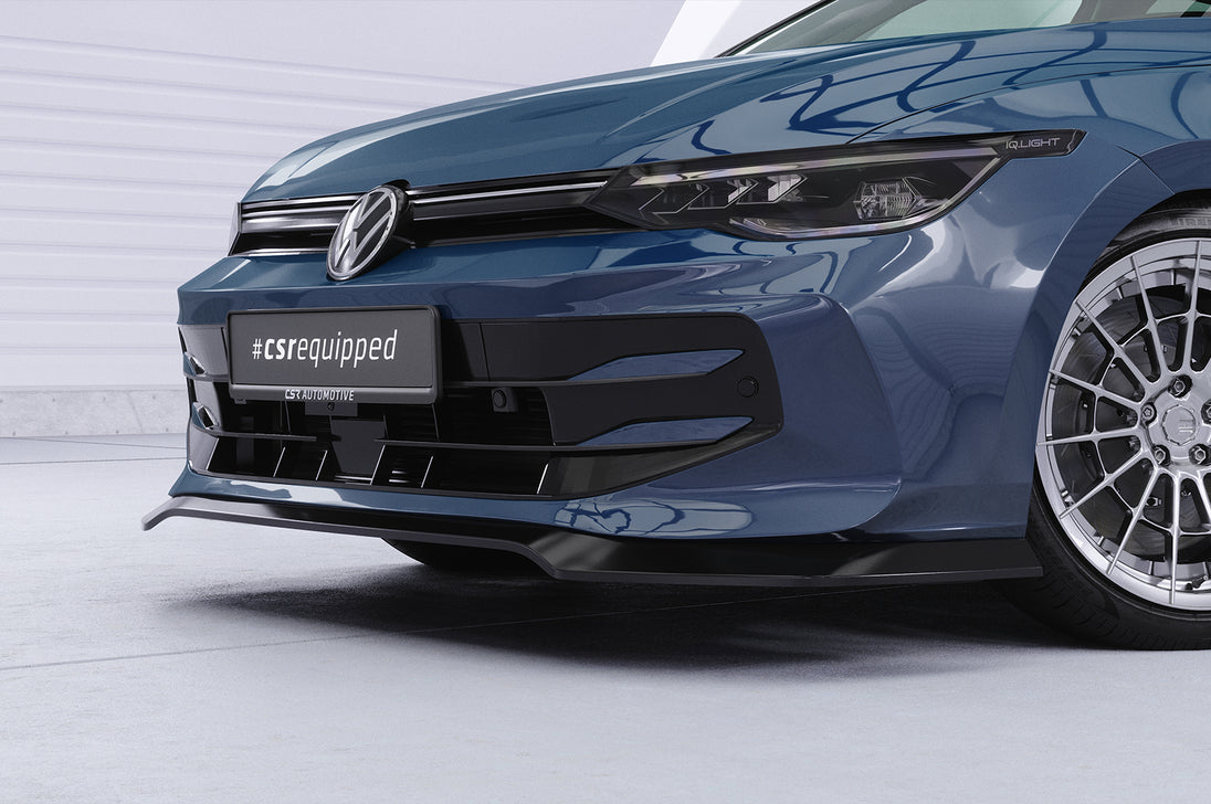 Front Spoiler Lip with ABE for VW Golf 8.5 Facelift 2024+ (Base Model)