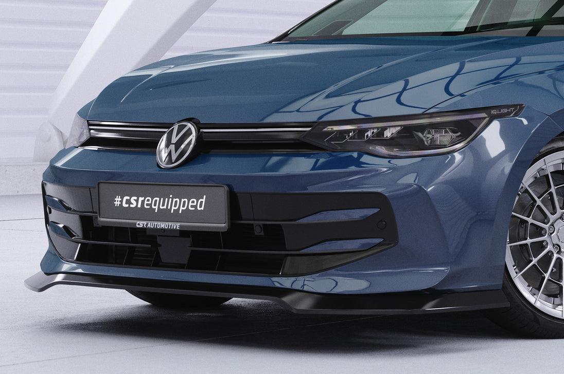 Front Spoiler Lip with ABE for VW Golf 8.5 Facelift 2024+ (Base Model)
