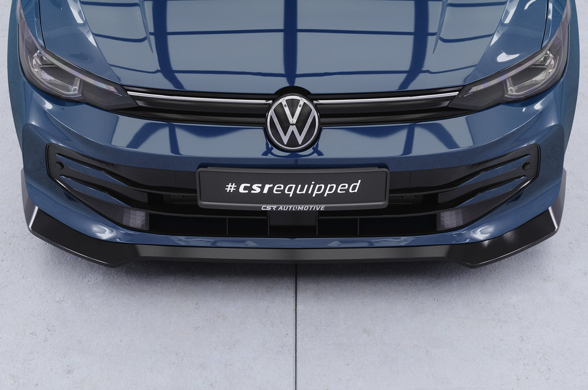 Front Spoiler Lip with ABE for VW Golf 8.5 Facelift 2024+ (Base Model)