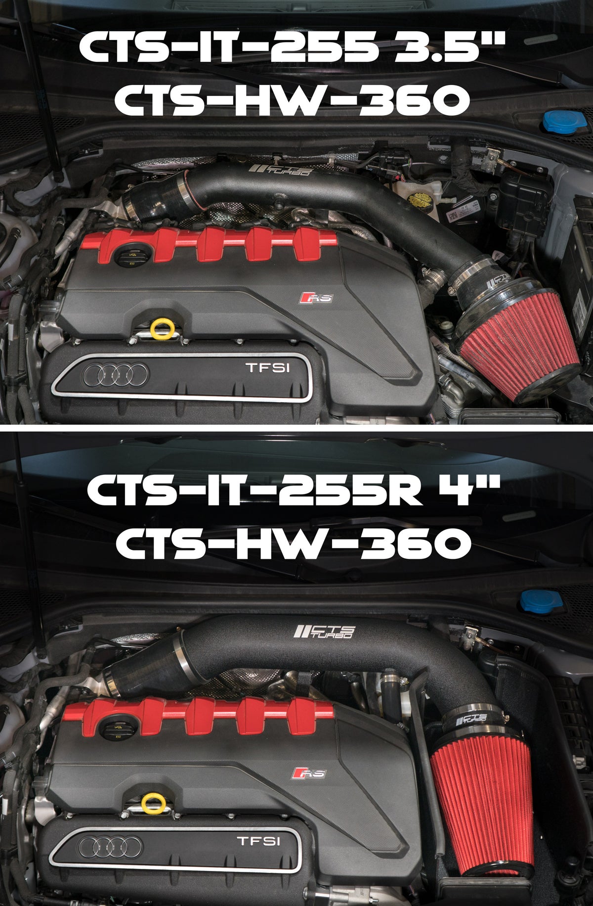 Turbo Inlet Pipe 4″ Audi RS3 8V & TT RS 8S (2.5 TFSI DAZA / DWNA) – CTS Turbo CTS-HW-360 – image 5