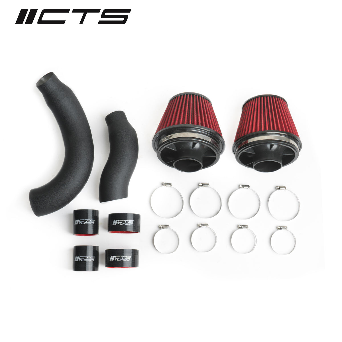 Intake Kit Audi S6 / S7 / RS6 / RS7 C7 4.0 TFSI (2012–2018) – CTS Turbo Dual 3″ + 6″ Velocity Stack CTS-IT-938