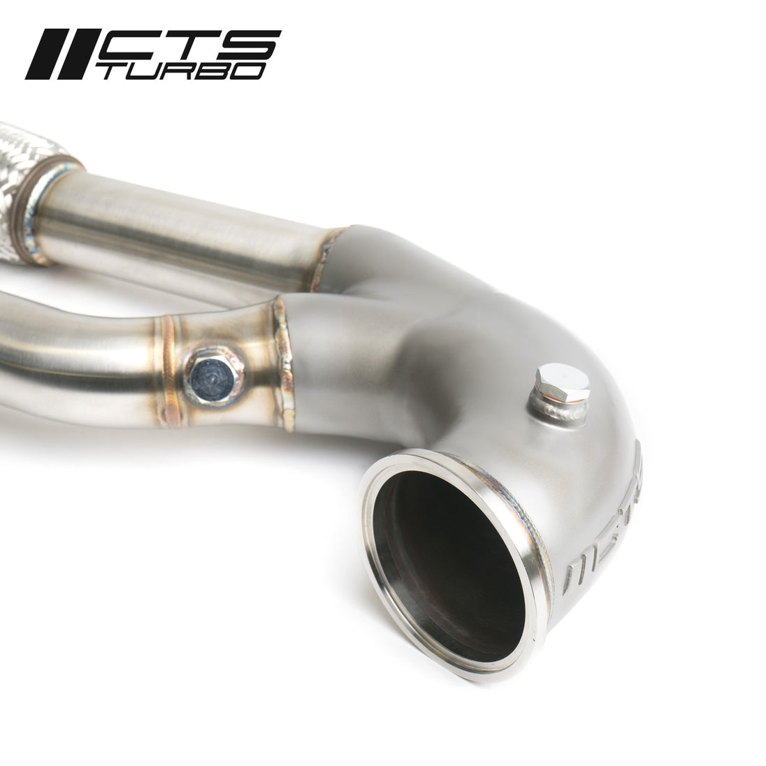 Downpipe Audi RS3 8V Facelift, RS3 8Y & TT RS 8S 2.5 TFSI EVO (2018+) – CTS Turbo CTS-EXH-DP-0019 – image 2