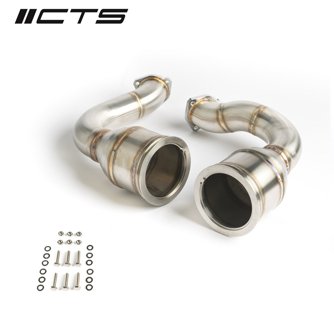 Race Downpipes Audi SQ7 / SQ8 / RSQ8, Cayenne Turbo & Urus 4.0 V8 – CTS Turbo CTS-EXH-DP-0048