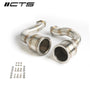 Race Downpipes Audi SQ7 / SQ8 / RSQ8, Cayenne Turbo & Urus 4.0 V8 – CTS Turbo CTS-EXH-DP-0048
