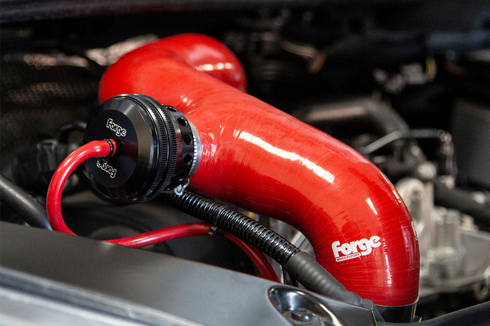 Blow Off Valve with Silicone Hose VAG 1.0 TSI / TFSI incl. VW Up GTI – Forge Motorsport FMDV18 Blue – image 5