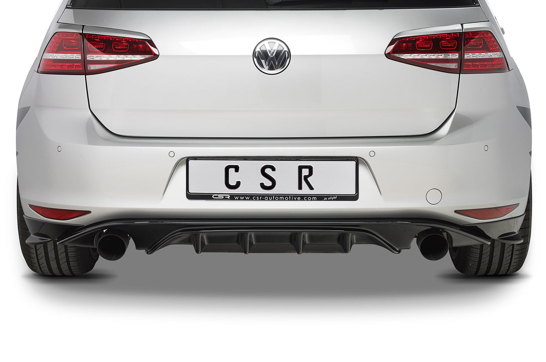 Rear Silencer | Sport Exhaust for VW Golf 7 Hatchback TSI / TDI, GTI Look