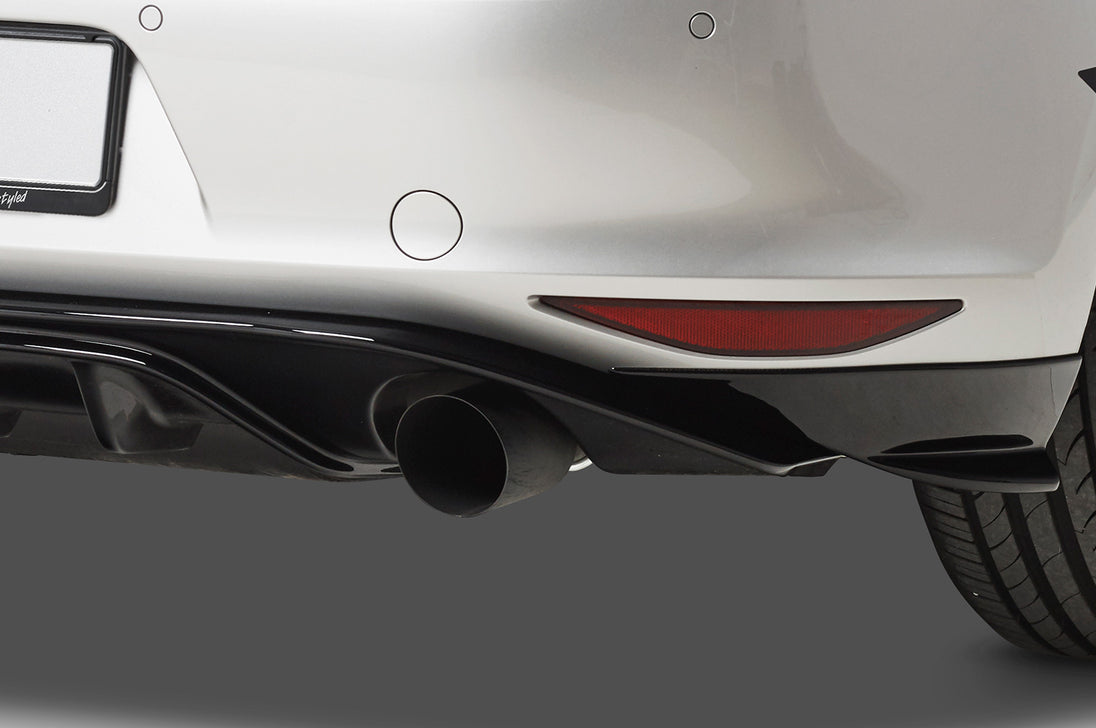 Rear Silencer | Sport Exhaust for VW Golf 7 Hatchback TSI / TDI, GTI Look