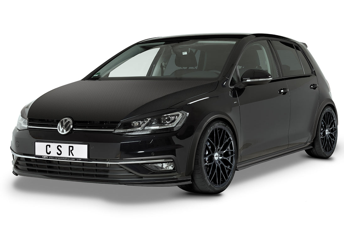 Front Splitter | Front Attachment for VW Golf 7 Facelift 2017+ (Base Model)
