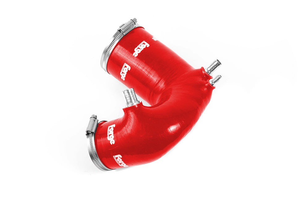 Silicone Turbo Inlet Hose Abarth 500 / 595 / 695 T-Jet Garrett Turbo, Red – Forge Motorsport FMINLH1 – image 2