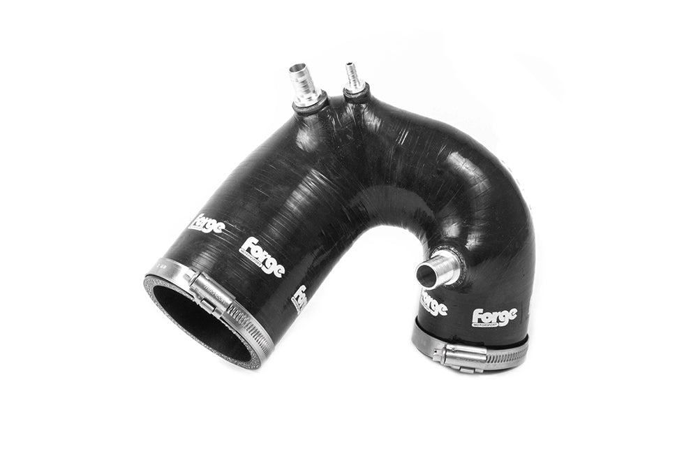Silicone Turbo Inlet Hose Abarth 500 / 595 / 695 T-Jet Garrett Turbo, Black – Forge Motorsport FMINLH11