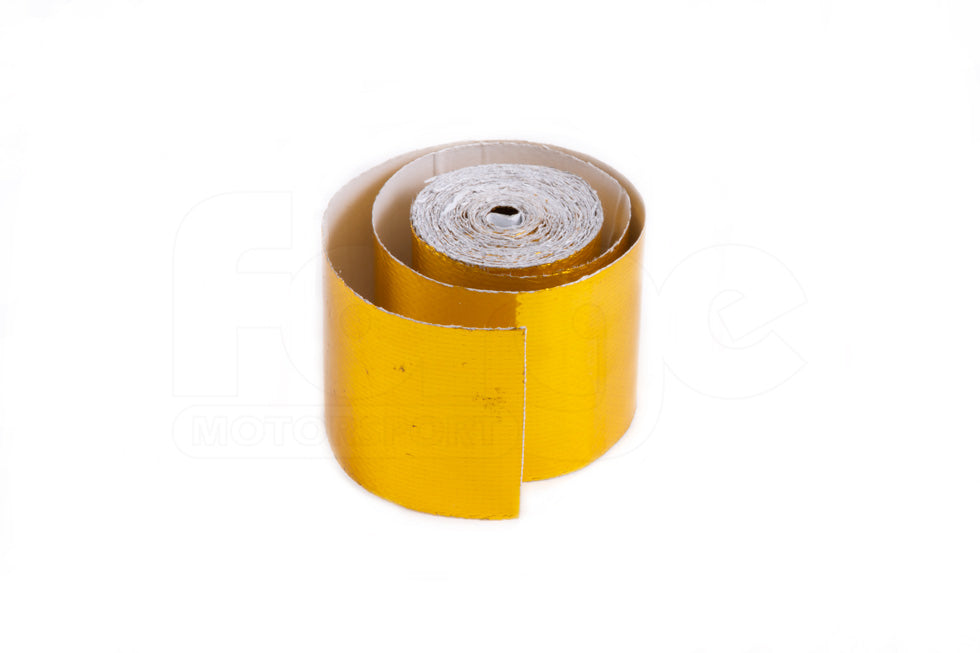Gold Heat Resistant Wrap Tape 50 mm x 5 m, Universal – Forge Motorsport FMGW50