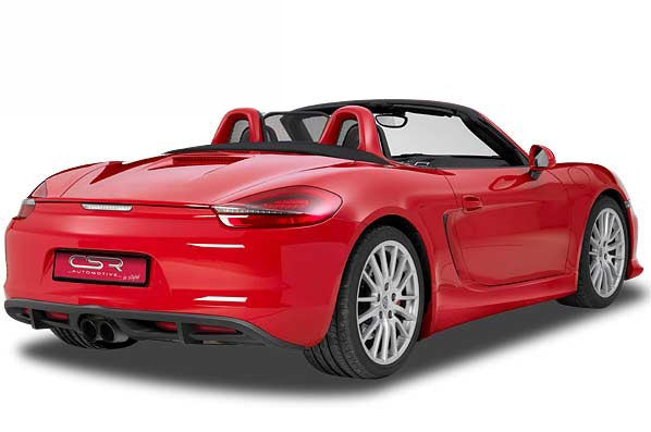 Heckdiffusor | Heckschürze für Porsche Boxster 981 / Porsche Cayman 981C 2012+