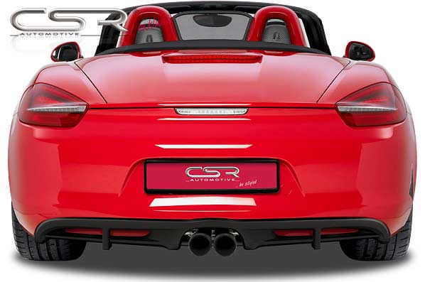 Rear Diffuser | Rear Apron for Porsche Boxster 981 / Porsche Cayman 981C 2012+