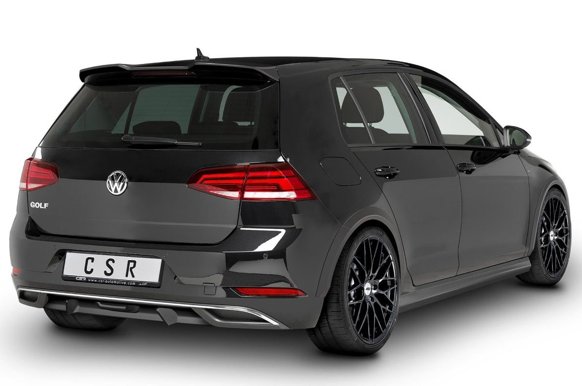 Rear Diffuser | Rear Apron with ABE for VW Golf 7 Facelift 2017+ (Base Model)