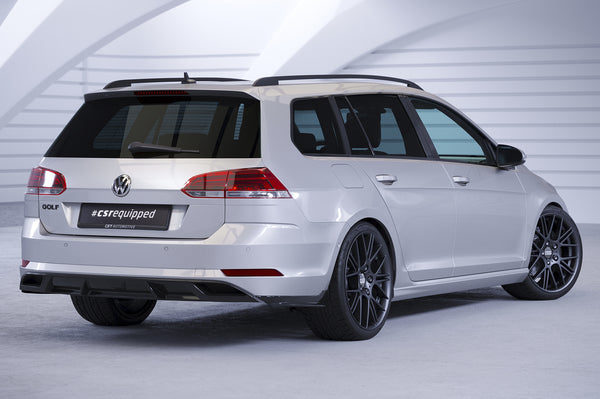 Difusor trasero | Faldón trasero con ABE para VW Golf 7 Variant facelift 2017-2020 (modelo base)