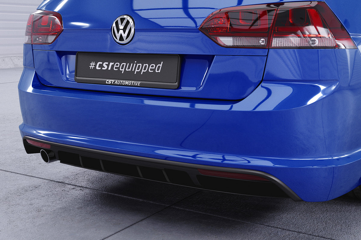 Rear Diffuser | Rear Apron with ABE for VW Golf 7 Variant R-Line Pre-Facelift 2013-2017