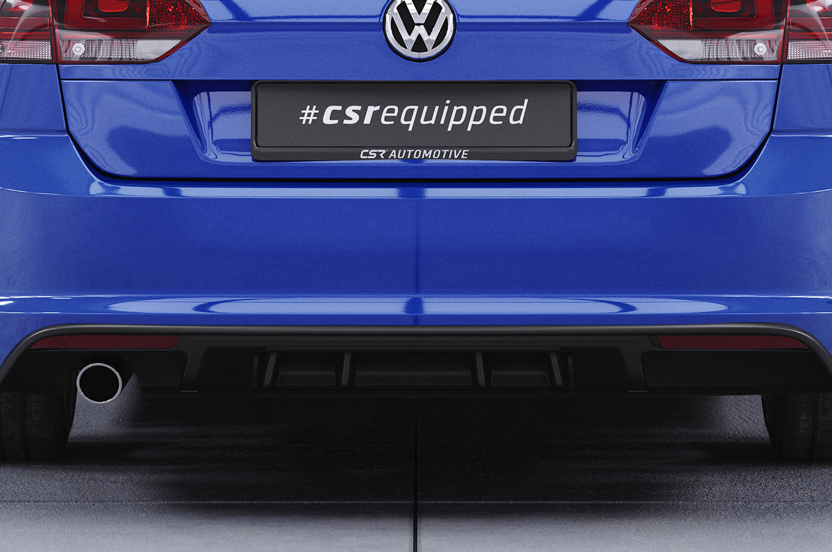 Rear Diffuser | Rear Apron with ABE for VW Golf 7 Variant R-Line Pre-Facelift 2013-2017