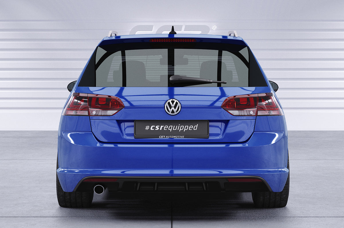 Rear Diffuser | Rear Apron with ABE for VW Golf 7 Variant R-Line Pre-Facelift 2013-2017