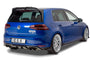 Rear Diffuser | Rear Apron with ABE for VW Golf 7 R / R-Line, Pre-Facelift 2013-2017