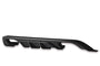 Rear Diffuser | Rear Apron with ABE for VW Golf 7 R / R-Line, Pre-Facelift 2013-2017