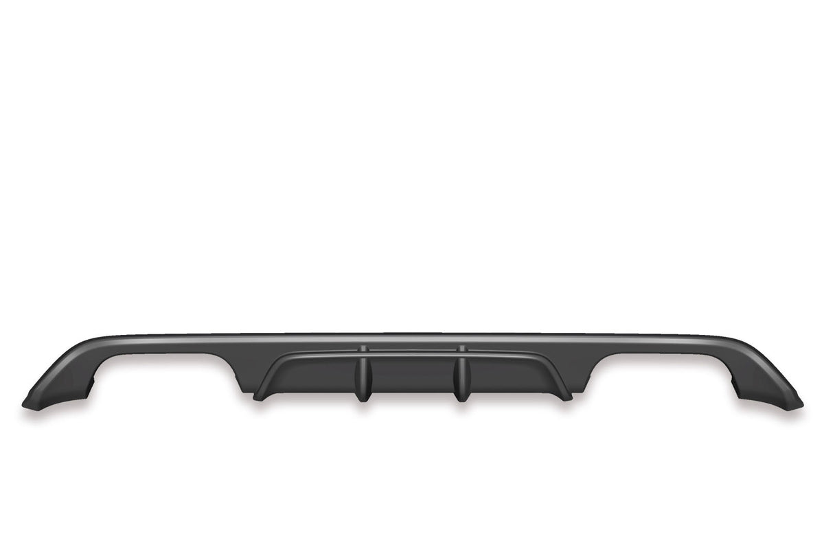 Rear Diffuser | Rear Apron with ABE for VW Golf 7 R / R-Line, Pre-Facelift 2013-2017
