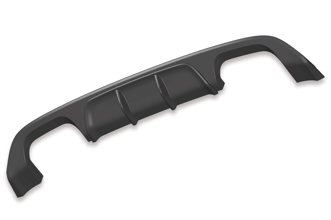 Rear Diffuser | Rear Apron with ABE for VW Golf 7 R / R-Line, Pre-Facelift 2013-2017