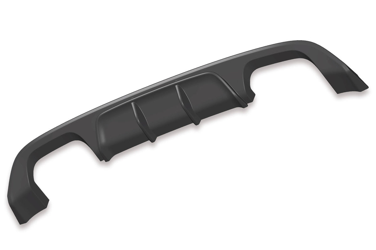 Rear Diffuser | Rear Apron with ABE for VW Golf 7 R / R-Line, Pre-Facelift 2013-2017