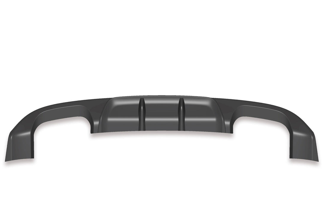 Rear Diffuser | Rear Apron with ABE for VW Golf 7 R / R-Line, Pre-Facelift 2013-2017
