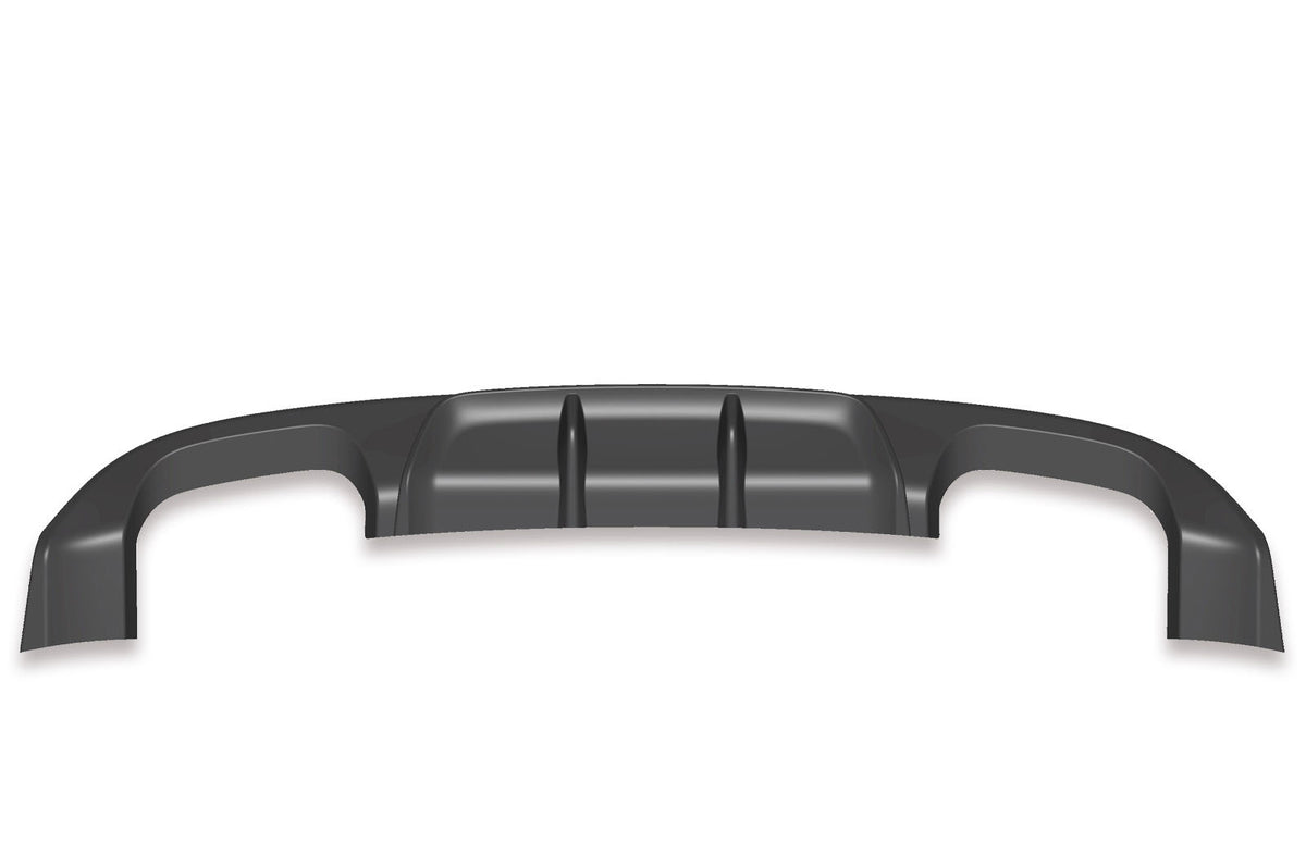 Rear Diffuser | Rear Apron with ABE for VW Golf 7 R / R-Line, Pre-Facelift 2013-2017