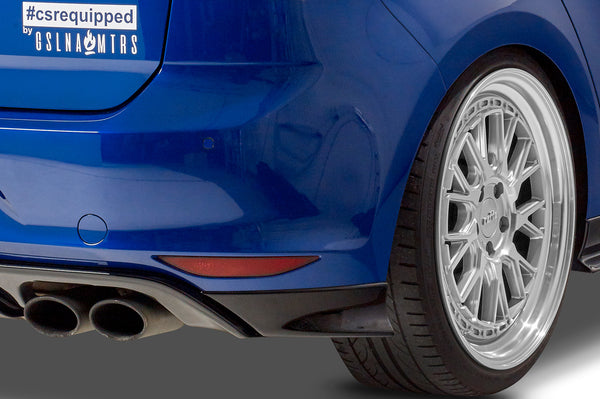 Difusor trasero | Secciones laterales con ABE para VW Golf 7 R / R-Line pre-facelift 2013-2017