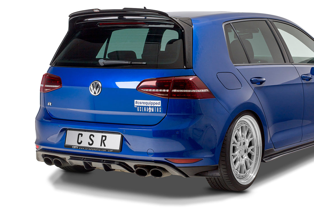Rear Diffuser | Side Trims with ABE for VW Golf 7 R / R-Line Pre-Facelift 2013-2017
