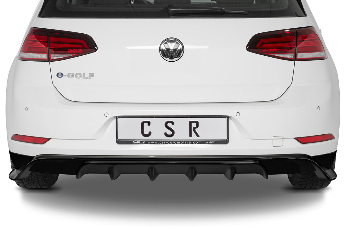 Rear Diffuser | Rear Apron with ABE for VW Golf 7 / e-Golf Facelift 2017+ (HA279)