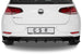 Rear Diffuser | Rear Apron with ABE for VW Golf 7 / e-Golf Facelift 2017+ (HA279)