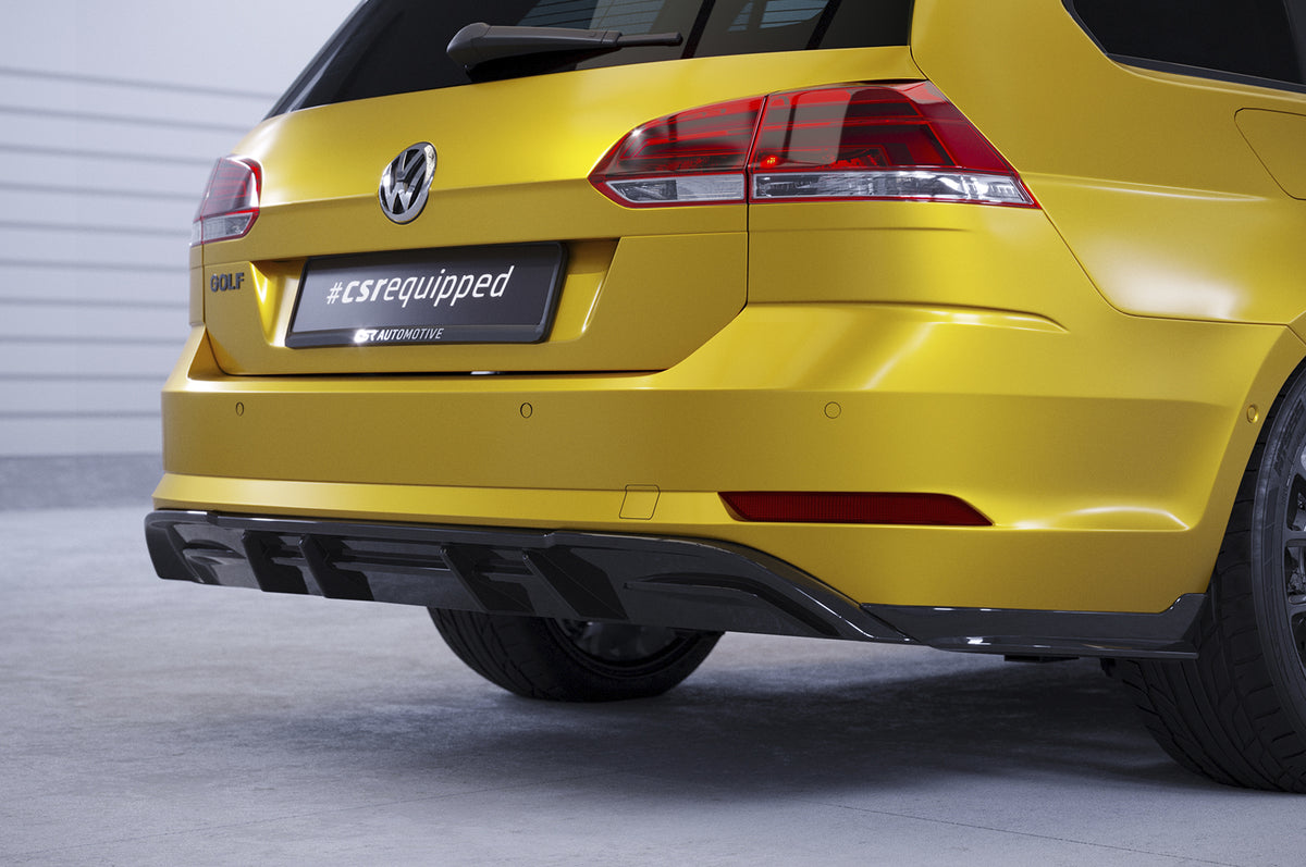 Rear Diffuser | Rear Apron with ABE for VW Golf 7 Variant Facelift 2017-2020, No Visible Tailpipes