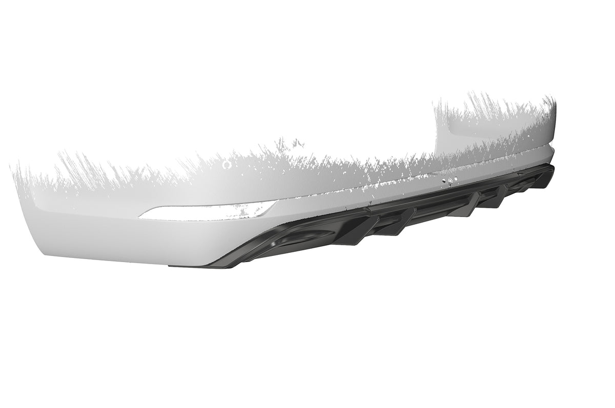 Rear Diffuser | Rear Apron with ABE for VW Golf 7 Variant Facelift 2017-2020, No Visible Tailpipes