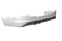 Rear Diffuser | Rear Apron with ABE for VW Golf 7 Variant Facelift 2017-2020, No Visible Tailpipes