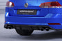 Rear Diffuser | Rear Apron with ABE for VW Golf 7 R Variant Facelift 2017-2020