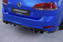 Rear Diffuser | Rear Apron with ABE for VW Golf 7 R Variant Facelift 2017-2020