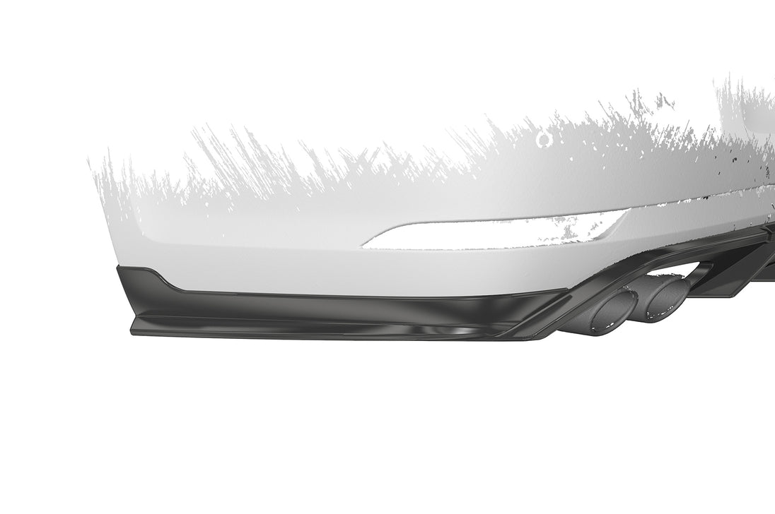 Rear Diffuser | Side Trims with ABE for VW Golf 7 Variant Facelift 2017-2020