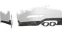 Rear Diffuser | Side Trims with ABE for VW Golf 7 Variant Facelift 2017-2020