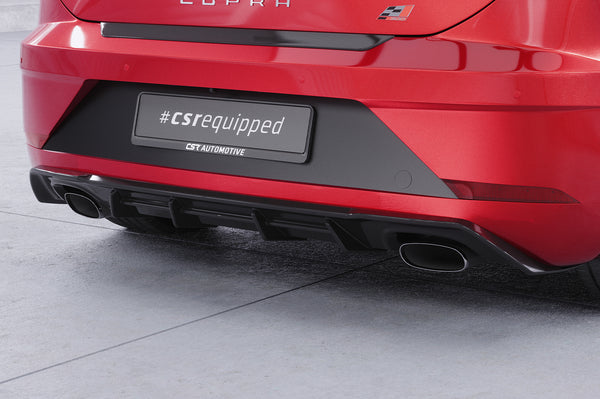 Difusor trasero con ABE para Seat León Mk3 (5F) Cupra facelift 2017-2020