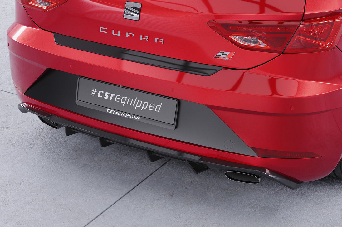Rear Diffuser | Rear Apron with ABE for Seat Leon Mk3 (5F) Cupra Facelift 2017-2020
