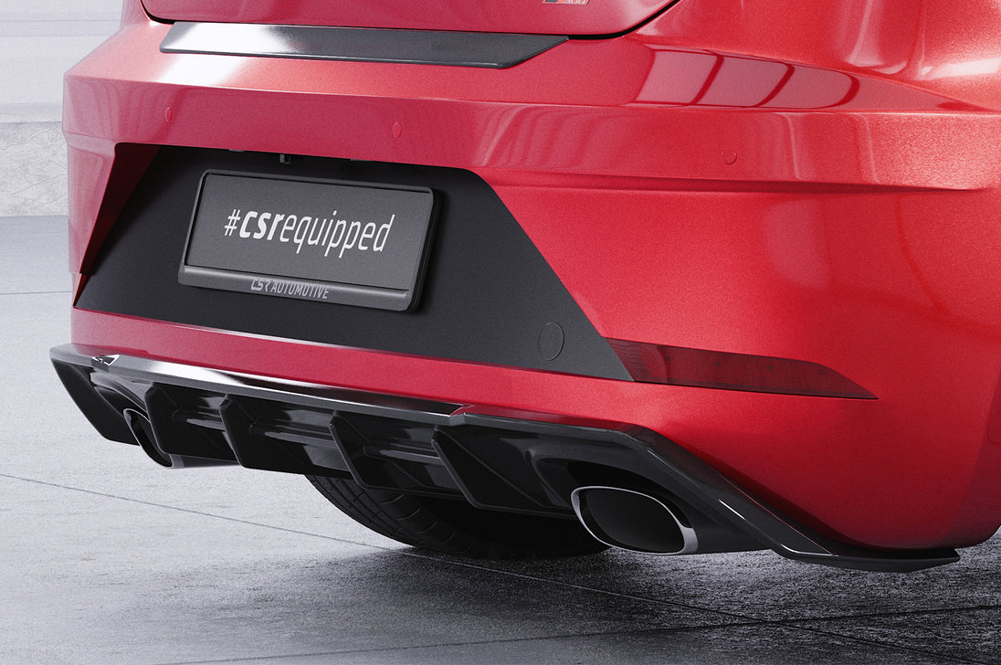 Rear Diffuser | Rear Apron with ABE for Seat Leon Mk3 (5F) Cupra Facelift 2017-2020