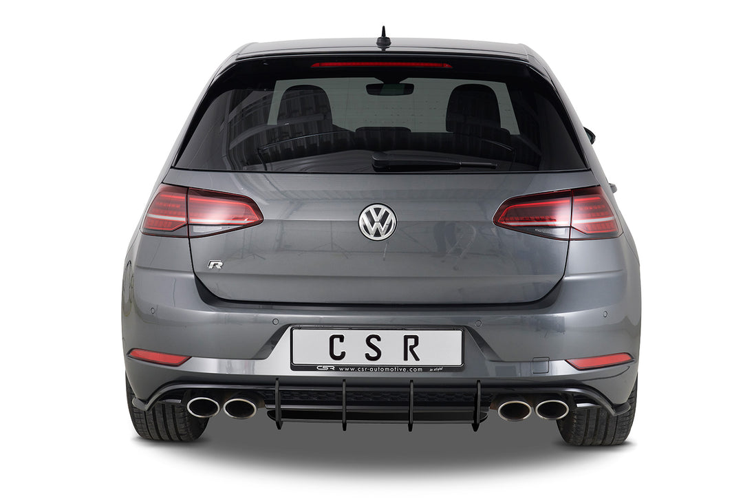 Racing Rear Diffuser | Rear Apron for VW Golf 7 R Facelift 2017-2019 (HA313)