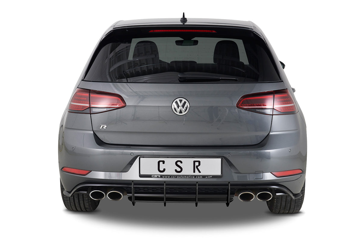 Racing Rear Diffuser | Rear Apron for VW Golf 7 R Facelift 2017-2019 (HA313)