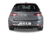 Racing Rear Diffuser | Rear Apron for VW Golf 7 R Facelift 2017-2019 (HA313)